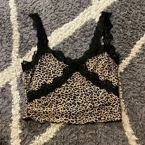Shein Cheetah print top!